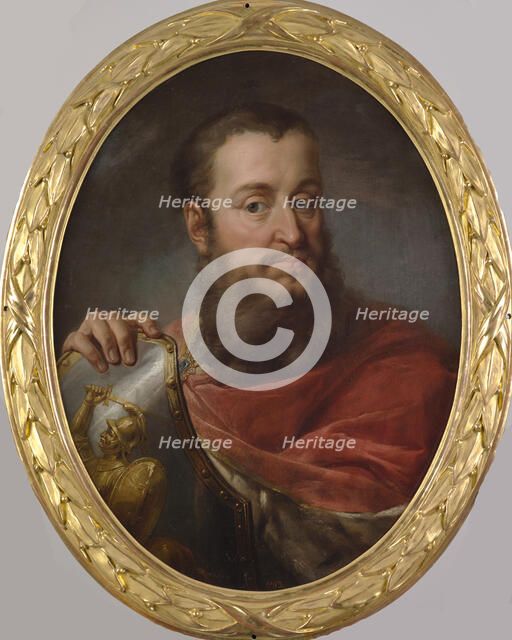 Portrait of King Wladyslaw II. Jagiello, 1768-1771. Creator: Bacciarelli, Marcello (1731-1818).