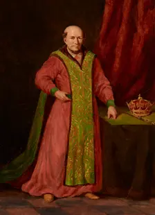 Portrait of King Wladyslawo Jagiello, between 1875-1900. Creator: Jozef Tadeusz Polkowski