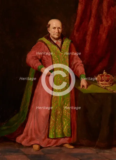 Portrait of King Wladyslawo Jagiello, between 1875-1900. Creator: Jozef Tadeusz Polkowski.