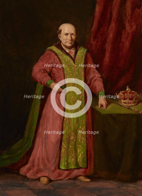 Portrait of King Wladyslawo Jagiello, between 1875-1900. Creator: Jozef Tadeusz Polkowski.