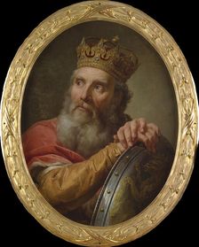 Portrait of King Casimir III the Great (1310-1370), 1768-1771. Creator: Bacciarelli, Marcello (1731-1818)