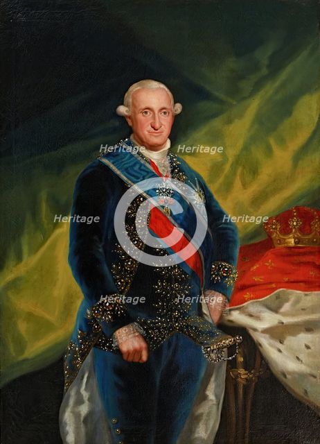 Portrait of King Charles IV, 1790. Creator: Francisco Goya.