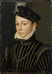 Portrait of King Charles IX of France (1550-1574), 1561