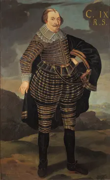 Portrait of King Charles IX of Sweden (1550-1611)
