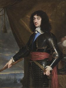 Portrait of King Charles II of England, 1653. Creator: Philippe de Champaigne (French, 1602-1674)