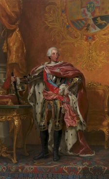 Portrait of King Charles III of Spain, 1765-1766. Creator: Anton Raphael Mengs