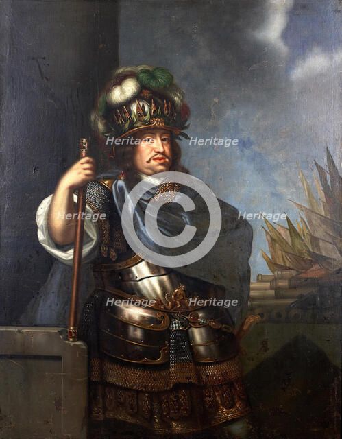 Portrait of King Charles X Gustav of Sweden (1622-1660).