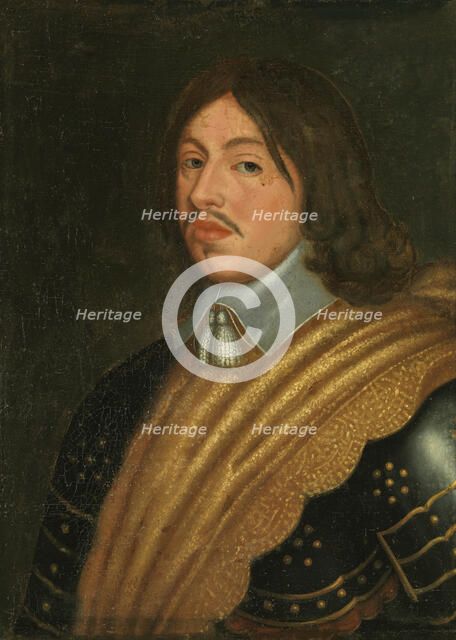 Portrait of King Charles X Gustav of Sweden (1622-1660), c. 1650-1660. Creator: Beck, David (1621-1656).