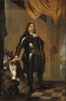 Portrait of King Charles X Gustav of Sweden (1622-1660), Mid of 17th cen.