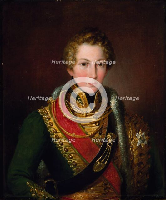 Portrait of King Ferdinand II of Portugal (1816-1885). Creator: Anonymous.