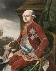 Portrait of King Ferdinand IV of Naples and Sicily (1751-1825), 1778-1779. Creator: Zoffani, Johann (1733-1810)