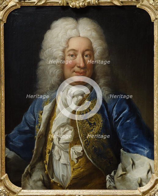 Portrait of King Frederick I of Sweden (1676-1751), 1730.