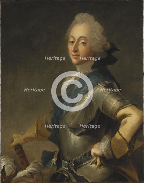 Portrait of King Frederick V of Denmark (1723-1766).