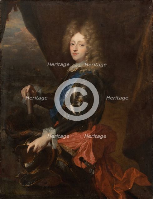 Portrait of King Frederik IV as Prince, 1693. Creator: Hyacinthe Rigaud.