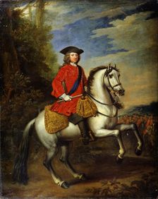 Portrait of King George I of Great Britain 1717. Artist: Sir Godfrey Kneller