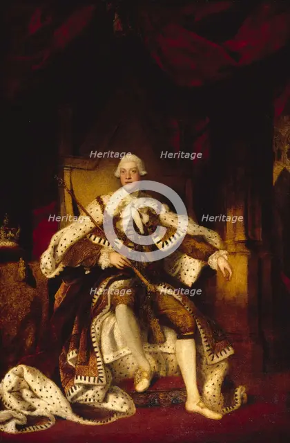 Portrait of King George III, 1779. Creator: Sir Joshua Reynolds.