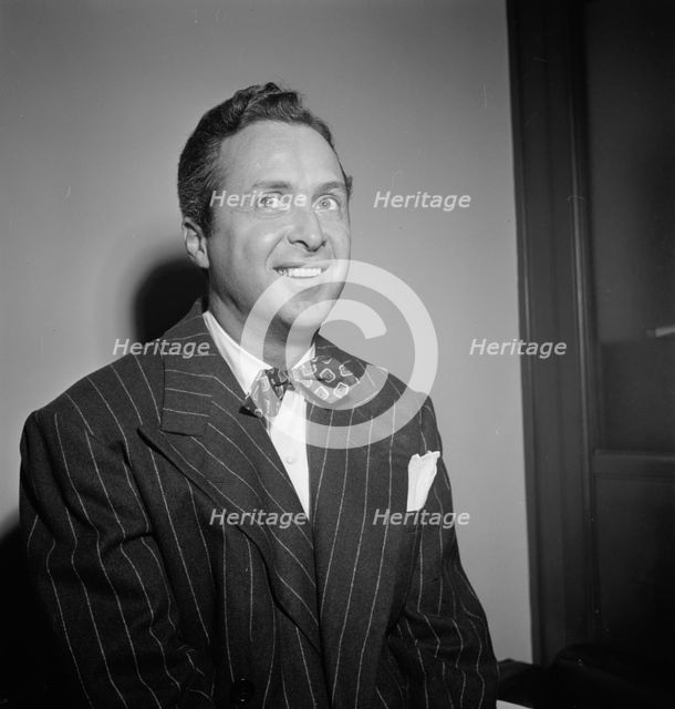 Portrait of King Guion, ca. Aug. 1947. Creator: William Paul Gottlieb.
