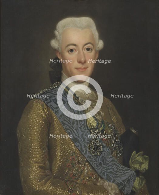 Portrait of King Gustav III of Sweden (1746-1792), 1775.