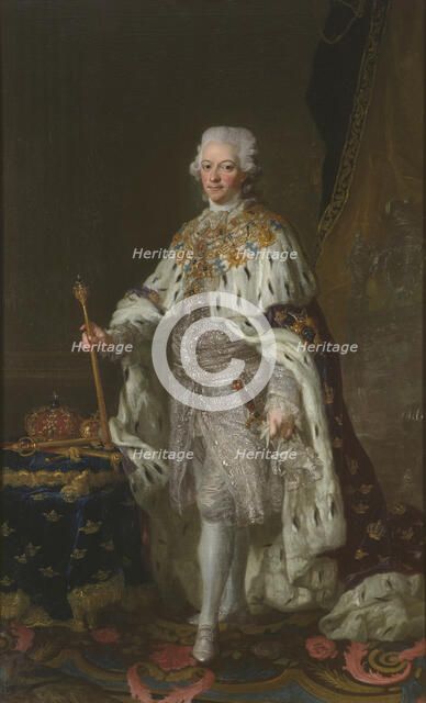 Portrait of King Gustav III of Sweden (1746-1792).