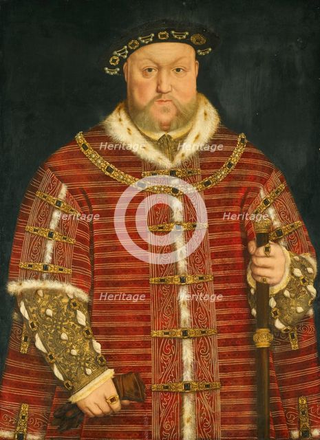Portrait of King Henry VIII of England.