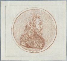 Portrait of King Henry II of France, Second Half of the 17th cen.. Artist: Picart, Bernard (1673–1733)