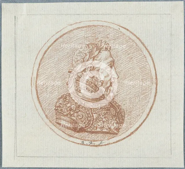 Portrait of King Henry II of France, Second Half of the 17th cen.. Artist: Picart, Bernard (1673–1733)