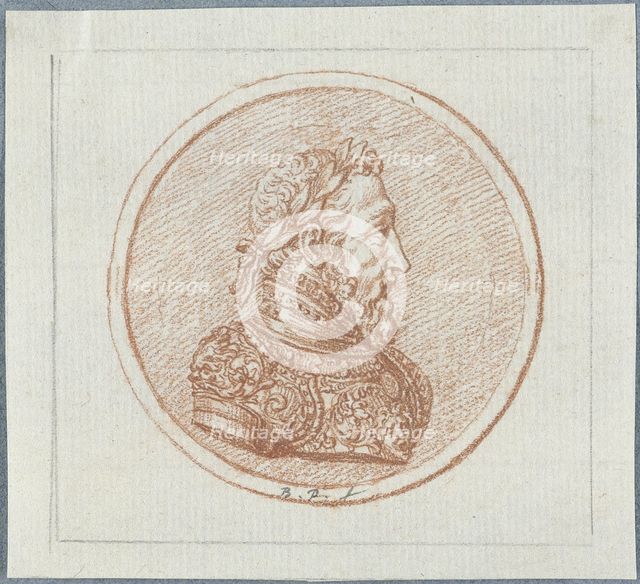 Portrait of King Henry II of France, Second Half of the 17th cen.. Artist: Picart, Bernard (1673–1733)