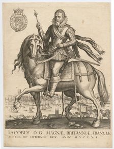 Portrait of King James I of England (1566-1625), 1630
