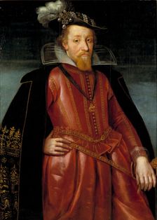 Portrait of King James I of England (1566-1625)