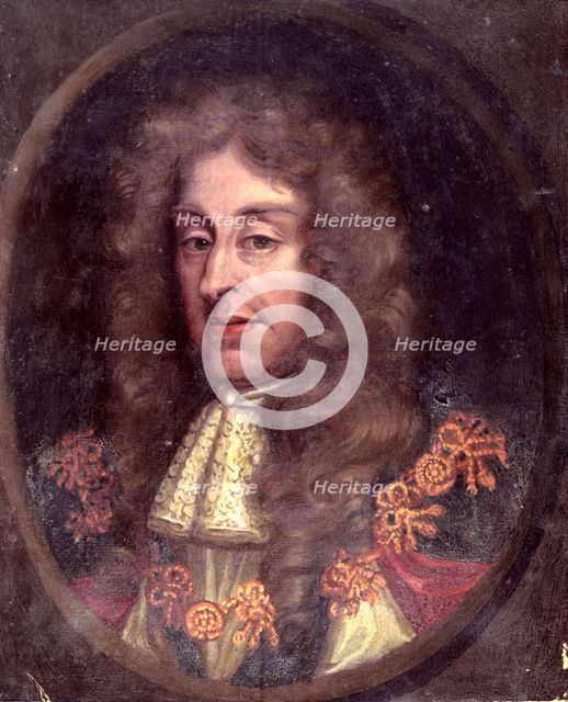 Portrait of King James II, c1685. Creator: Unknown.