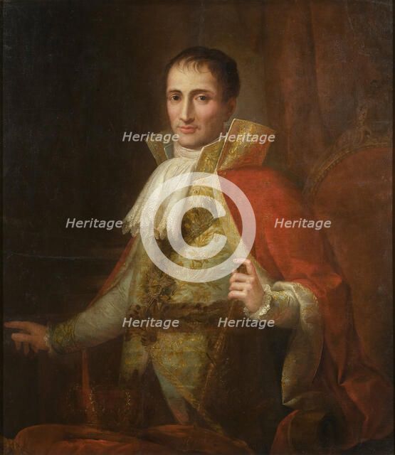 Portrait of King Joseph I of Spain (1768-1844). Artist: Flaugier, Josée (1757-1812)