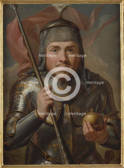 Portrait of King Ladislaus the Short (1260-1333), 1768-1771. Creator: Bacciarelli, Marcello (1731-1818).