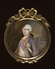 Portrait of King Louis XVI, late 18th century. Creator: Louis Marie Sicard