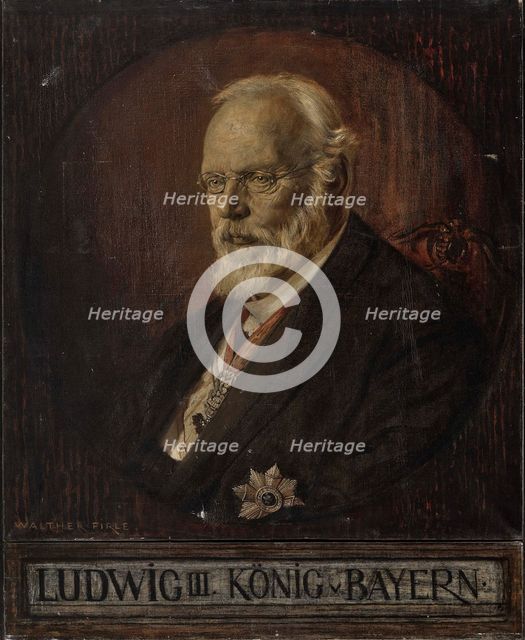 Portrait of King Ludwig III of Bavaria (1845-1921). Creator: Firle, Walter (1859-1929).