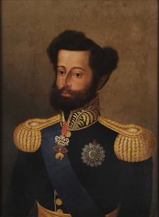 Portrait of King Pedro IV of Portugal (1798-1834), c1825. Creator: Anonymous