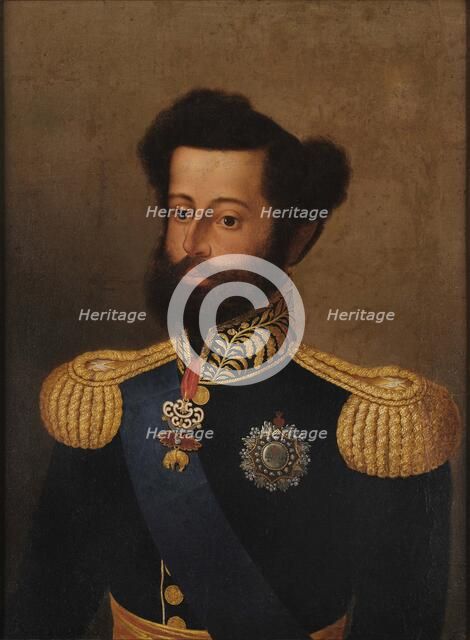Portrait of King Pedro IV of Portugal (1798-1834), c1825. Creator: Anonymous.