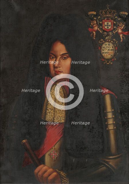 Portrait of King Peter II of Portugal (1648-1706). Creator: Anonymous.