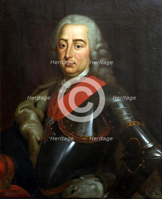 Portrait of King Peter III of Portugal and the Algarves (1717-1786), after 1777. Creator: Anonymous.