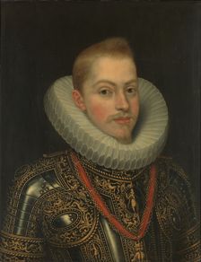 Portrait of King Philip III of Spain (1578-1621), c.1600. Creator: Anon