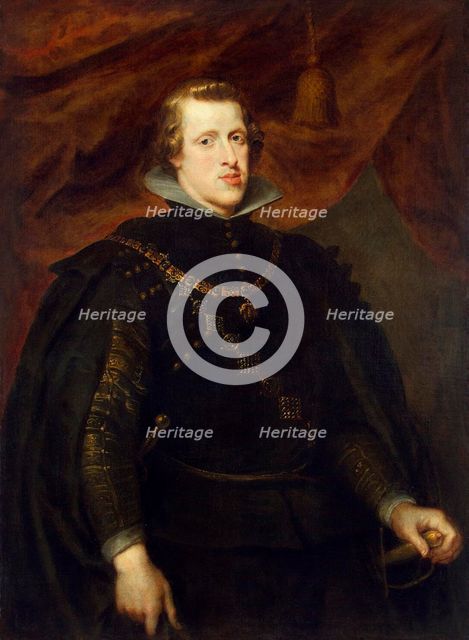 'Portrait of King Philip IV of Spain, of the Spanish Netherlands and King of Portugal', c1628-1629. Artist: Peter Paul Rubens