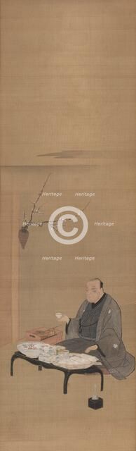 Portrait of Kinokuniya Bunzaemon, 19th century. Creator: Utagawa Toyokuni (Japanese, 1769-1825), attributed to.