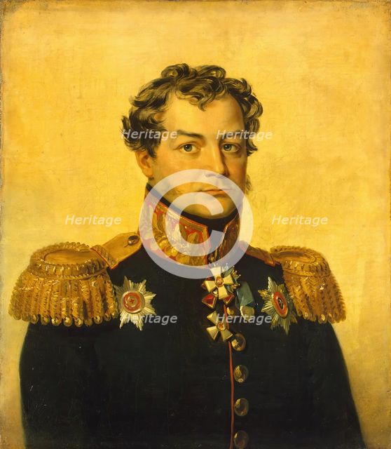 Portrait of Kirill F. Kazachkovsky (1760-1829), 1823. Creators: George Dawe, Workshop of George Dawe.