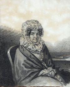 Portrait of Kleopatra Petrovna Nashchokina (1767-1828), née Nelidova, 1820s. Creator: Hampeln, Carl, von (1794-after 1880)