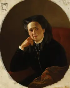 Portrait of Kleopatra Vasilyevna Kolyubakina, née Nashchokina, Early 1880s