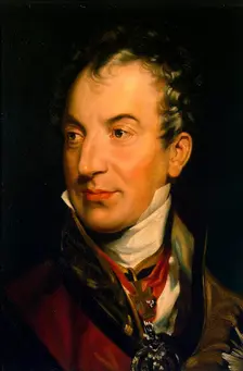 Portrait of Klemens Wenzel, Prince von Metternich (1773-1859), 1814-1819. Creator: Lawrence, Sir Thomas (1769-1830)