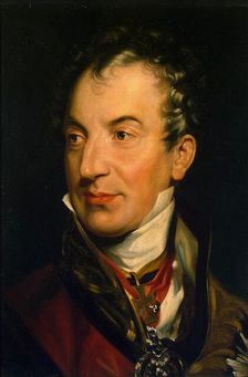 Portrait of Klemens Wenzel, Prince von Metternich (1773-1859), 1814-1819. Creator: Lawrence, Sir Thomas (1769-1830)
