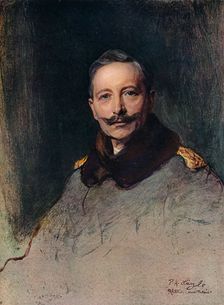 Portrait of H.I.M. The German Emperor 1908. Artist: Philip A de Laszlo