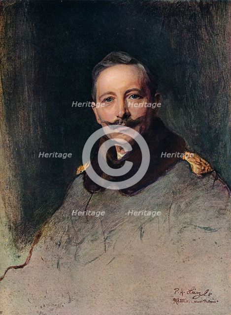 'Portrait of H.I.M. The German Emperor',1908. Artist: Philip A de Laszlo.