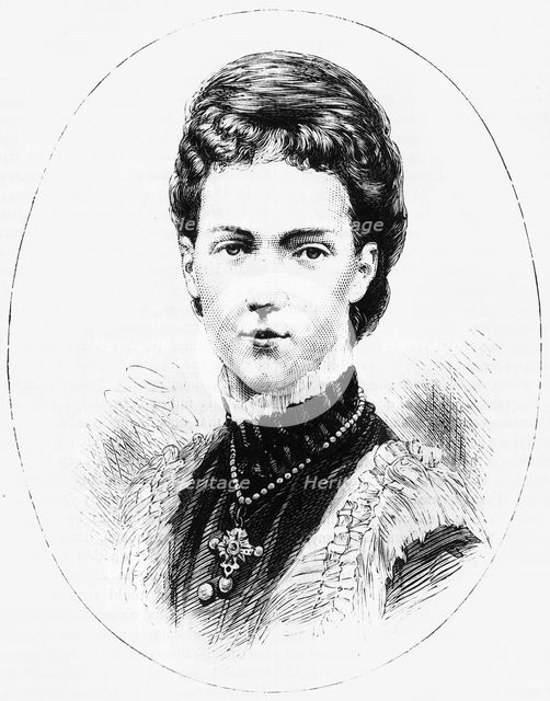 'Portrait of H.R. H. The Princess of Wales', c1891. Creator: James Grant.