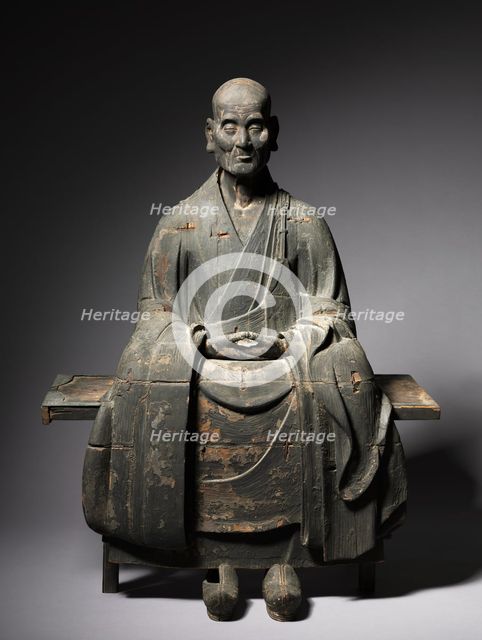 Portrait of Hotto Enmyo Kokushi, 1286-1333. Creator: Unknown.